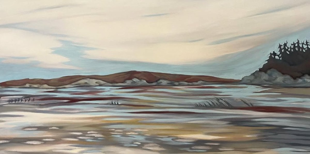 Jennifer Eaton White painting
