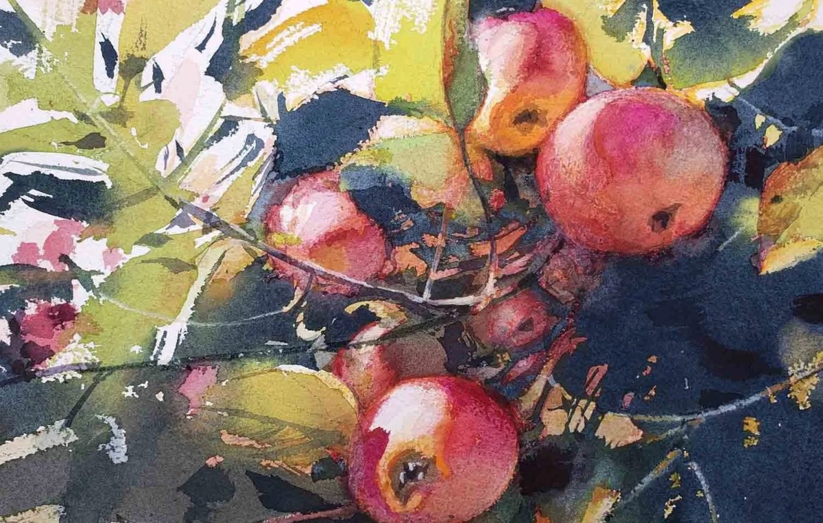 Yong Hong Zhong watercolor painting