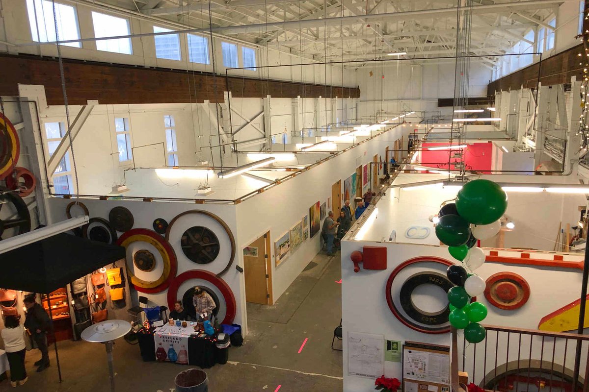 NW Marine Art Works open studios interior